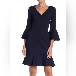Trina Turk dress navy blue. Size 6
